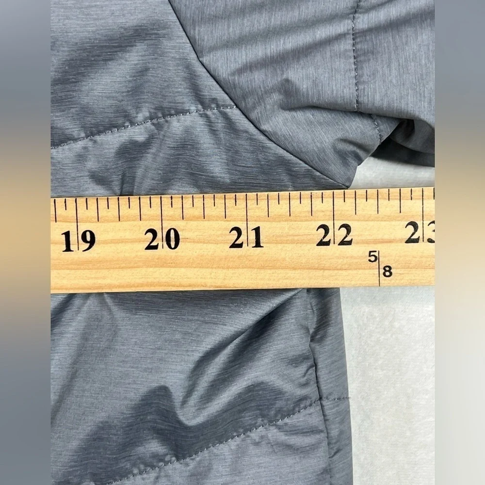 The North Face Men's Gray Jacket Medium Junction Insulated Waterproof Nanopuff